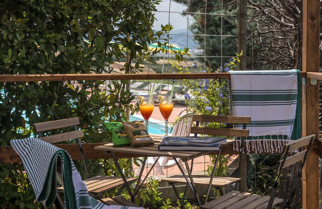 Hotel Il Cavallino Blu Volterra Buitenkant foto